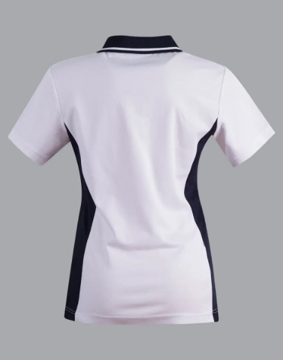 Picture of Winning Spirit, Ladies TrueDry Contrast S/S Polo